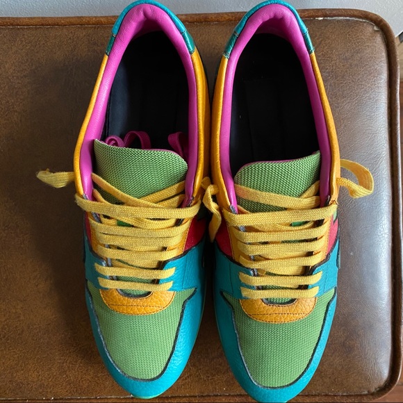 Burberry Prorsum The Field Color Block Sneakers - Picture 10 of 12